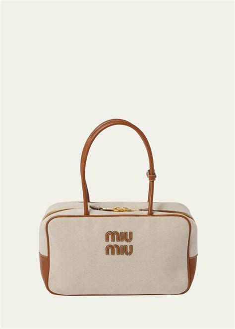 miu miu canvas top|miu canvas login.